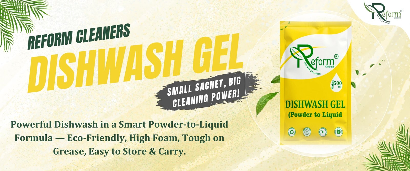 reform cleaners dishwash gel