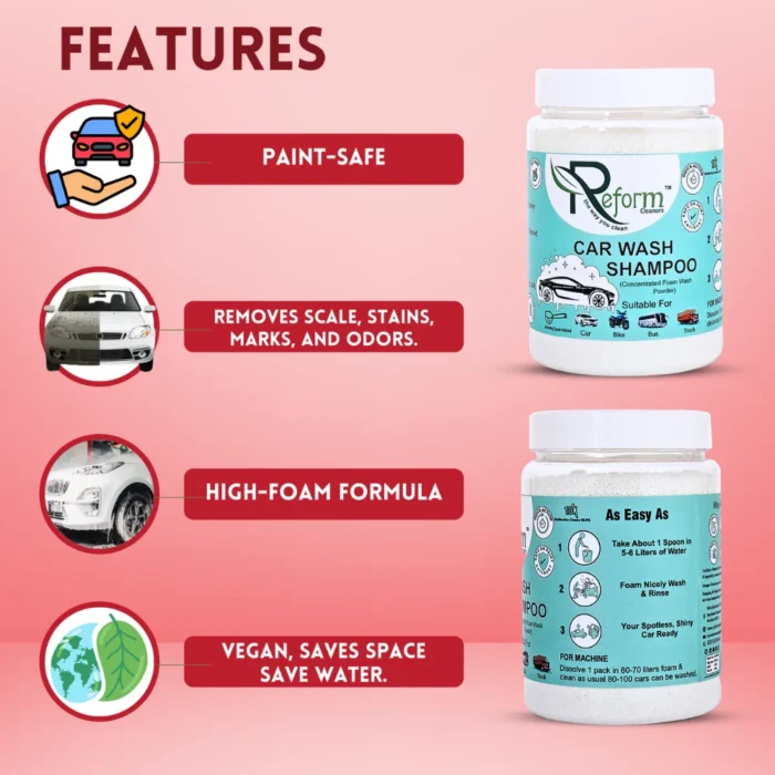 Reform Car & Vehicle Foaming Shampoo - Image 3
