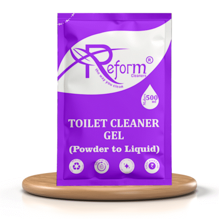 Reform Cleaners Toilet Cleaner Gel (Powder to Liquid) – 4 Refill Pack