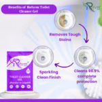 Reform Cleaners Toilet Cleaner Gel (Powder to Liquid) - Space-Saving, Cost-Effective, Easy-to-Carry Pouch (Makes 500ml) - Image 13