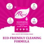 Reform Cleaners – Multipurpose Kitchen & Bathroom Degreaser (Powder to Liquid) | Pack of 10 Refill Pouches (Makes 5 Liters) | Space-Saving, Non-Toxic, Cost-Effective Cleaning Solution - Image 13