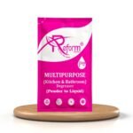 Reform Cleaners – Multipurpose Kitchen & Bathroom Degreaser (Powder to Liquid) | Pack of 10 Refill Pouches (Makes 5 Liters) | Space-Saving, Non-Toxic, Cost-Effective Cleaning Solution - Image 2