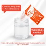 Reform Cleaners - HANDWASH  (Powder to Liquid) - Space-Saving, Cost-Effective, Easy-to-Carry Pouch (Makes 500ml) - Image 4