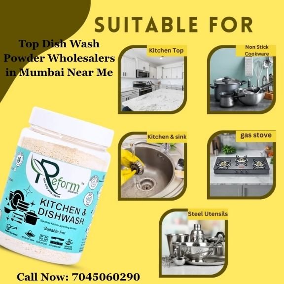 Top Dish Wash Powder Wholesalers in Mumbai Near Me