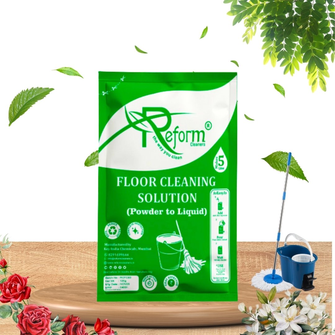 Reform introduces the Industrial 5-Liter Toilet Cleaner Gel (Powder to Liquid) reform cleaner floor cleaner