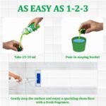 Reform Floor Cleaner Concentrate (Powder to Liquid) – Pack of 4 Refill Pouches (Makes 2 Liters) | Ecofriendly, Non-Toxic, Safe for Kids & Pets | Deep Cleaning, Stain Removal & Shine - Image 6