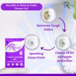 Toilet Cleaner Gel (500ml) + Multipurpose Kitchen & Bathroom Degreaser (500ml) | Powder-to-Liquid Concentrates | Eco-Friendly, Space-Saving Refill Solution | Safe for Family & Professional Use Combo Pack - Image 9