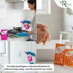 Multipurpose Cleaner (500ml) + Handwash (500ml) | Powder-to-Liquid Concentrates | Eco-Friendly, Space-Saving Refill Solution | Safe for Family & Daily Use Combo Pack - Image 9