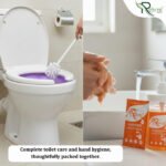 Toilet Cleaner Gel (500ml) + Handwash (500ml) | Powder-to-Liquid Concentrates | Eco-Friendly, Space-Saving Refill Solution | Safe, Non-Toxic & Family Friendly Combo Pack - Image 10
