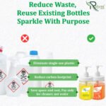 Dishwash Gel (500ml) + Handwash (500ml) | Powder-to-Liquid Concentrates | Eco-Friendly, Space-Saving Refill Solution | Gentle, Safe & Family Friendly Combo Pack - Image 12