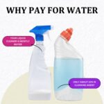 Toilet Cleaner Gel (500ml) + Multipurpose Kitchen & Bathroom Degreaser (500ml) | Powder-to-Liquid Concentrates | Eco-Friendly, Space-Saving Refill Solution | Safe for Family & Professional Use Combo Pack - Image 13