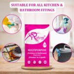 Multipurpose Cleaner (500ml) + Handwash (500ml) | Powder-to-Liquid Concentrates | Eco-Friendly, Space-Saving Refill Solution | Safe for Family & Daily Use Combo Pack - Image 17