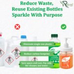 Floor Cleaner (500ml) + Handwash (500ml) | Powder-to-Liquid Concentrates | Eco-Friendly, Space-Saving Refill Solution | Gentle, Non-Toxic & Family Safe Combo Pack - Image 18