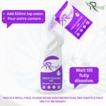 Toilet Cleaner Gel (500ml) + Multipurpose Kitchen & Bathroom Degreaser (500ml) | Powder-to-Liquid Concentrates | Eco-Friendly, Space-Saving Refill Solution | Safe for Family & Professional Use Combo Pack - Image 4