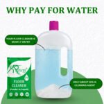 Floor Cleaner (Powder to Liquid) – Pack of 2 With Forever Bottle | Space-Saving, Cost-Effective, Easy-to-Carry Pouches | With Forever Reusable Bottle | Makes 1 Liter 500ml Each - Image 10