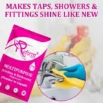 Reform Cleaners Multipurpose Cleaner (Powder to Liquid) – Eco-Friendly, Non-Toxic & Vegan Refill | Space-Saving Pouch | Pack of 2 Makes 1 LITER 500ml Each With Forever Reusable Bottle. - Image 6